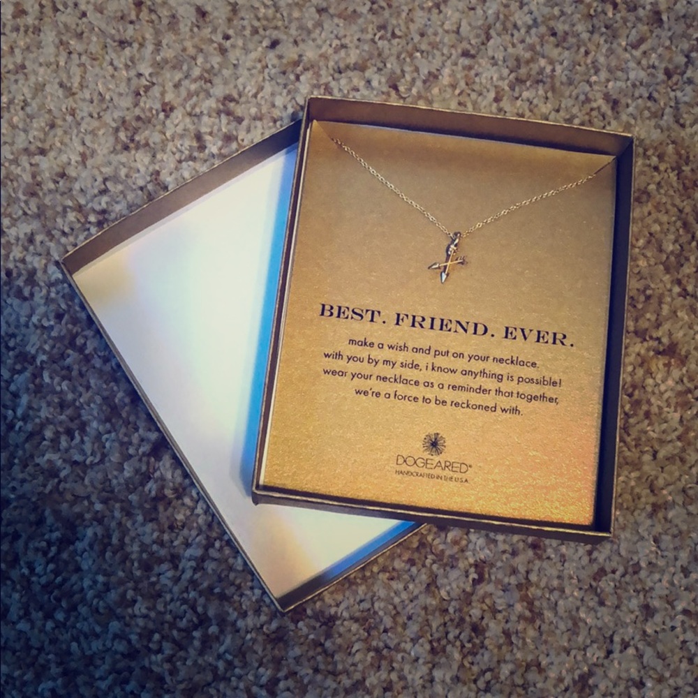 Brand new Dogeared Best. Friend. Ever Necklace